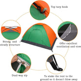 Camping Tent,Waterproof Camping Dome Tent for Outdoor Beach Camping Hiking Backpacking (2-Person)