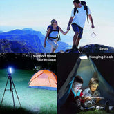 10000Mah Rechargeable Camping Lantern Portable Outdoor Camp Light Magnet Emergency Light Hanging Tent Bulb Powerful Work Lamp