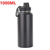 1000ML Stainless Steel Thermos Bottle Large Capacity Sport Thermal Water Bottle Insulated Cup Vacuum Flasks Travel Outdoor Camp