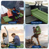 Lightweight & Compact Camping Gear – Sleeping Pads & Bags with Built-In Pillows for Outdoor Comfort, Waterproof & Tear-Resistant Design, Perfect for Hiking, Backpacking, Couples & Solo Use