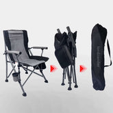 Lordzander Camping Furniture Portable Light Barbecue Fishing Beach Foldable Outdoor Folding Camping Chair