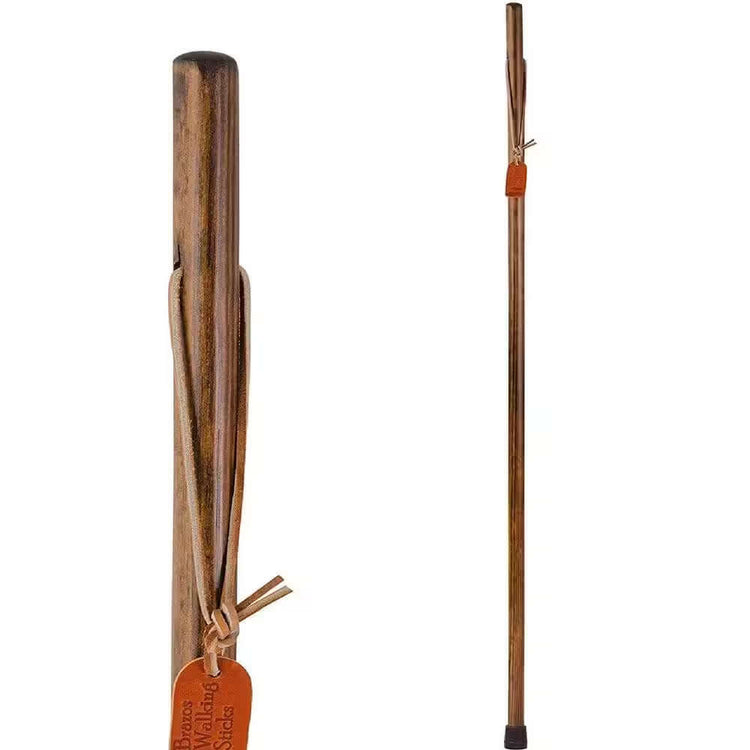 48 In. Free Form Pine Blue Walking Stick