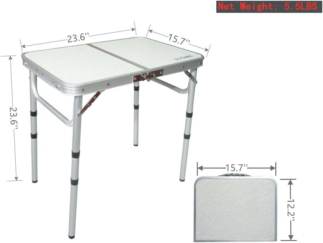 Small Folding Camping Table,24&