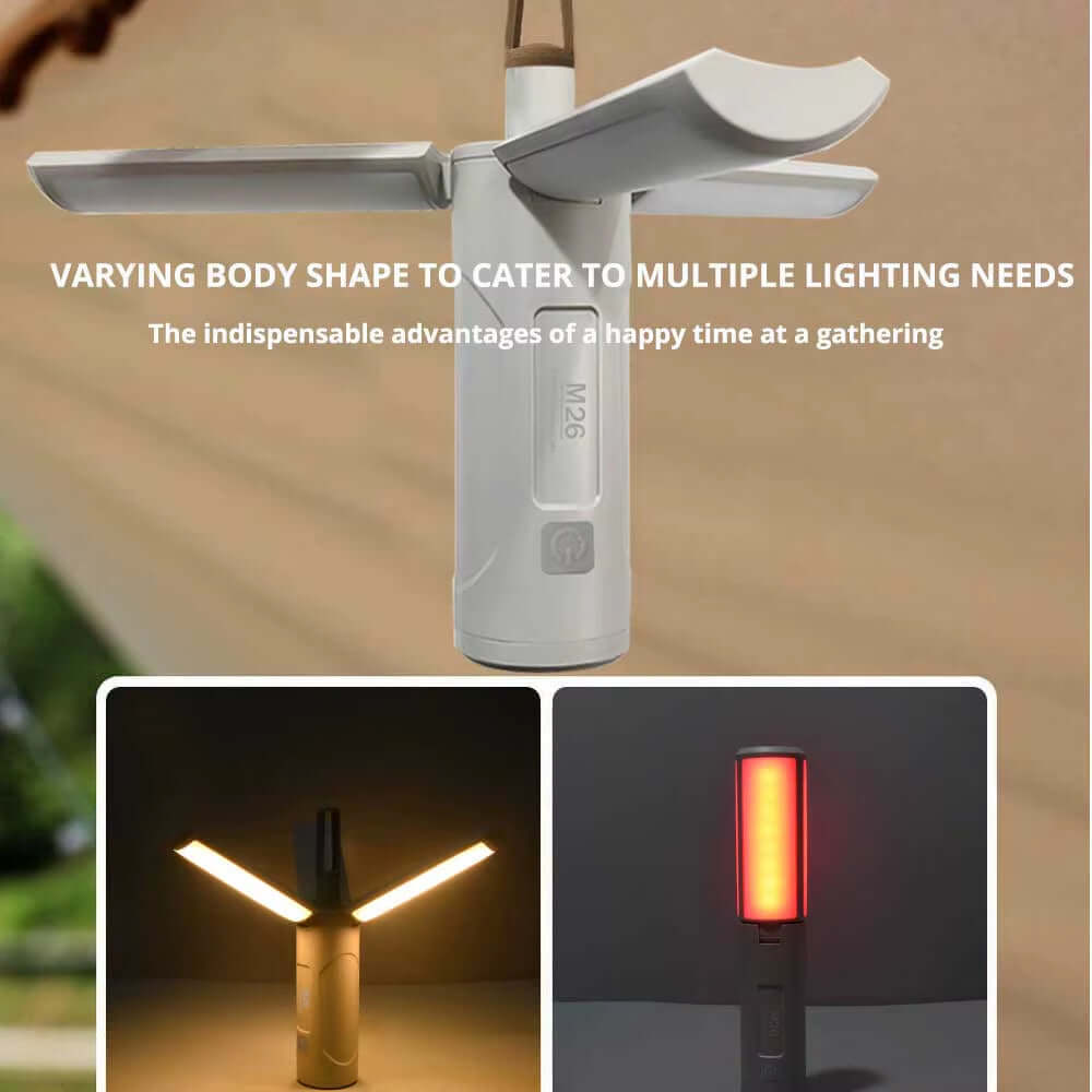 100000W Super Camping Light Infinite Dimming Tent Light Usb Recharge Workshop Lamp Emergency Camp Equipment Bulb Outdoor Camping