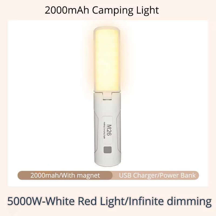 100000W Super Camping Light Infinite Dimming Tent Light Usb Recharge Workshop Lamp Emergency Camp Equipment Bulb Outdoor Camping