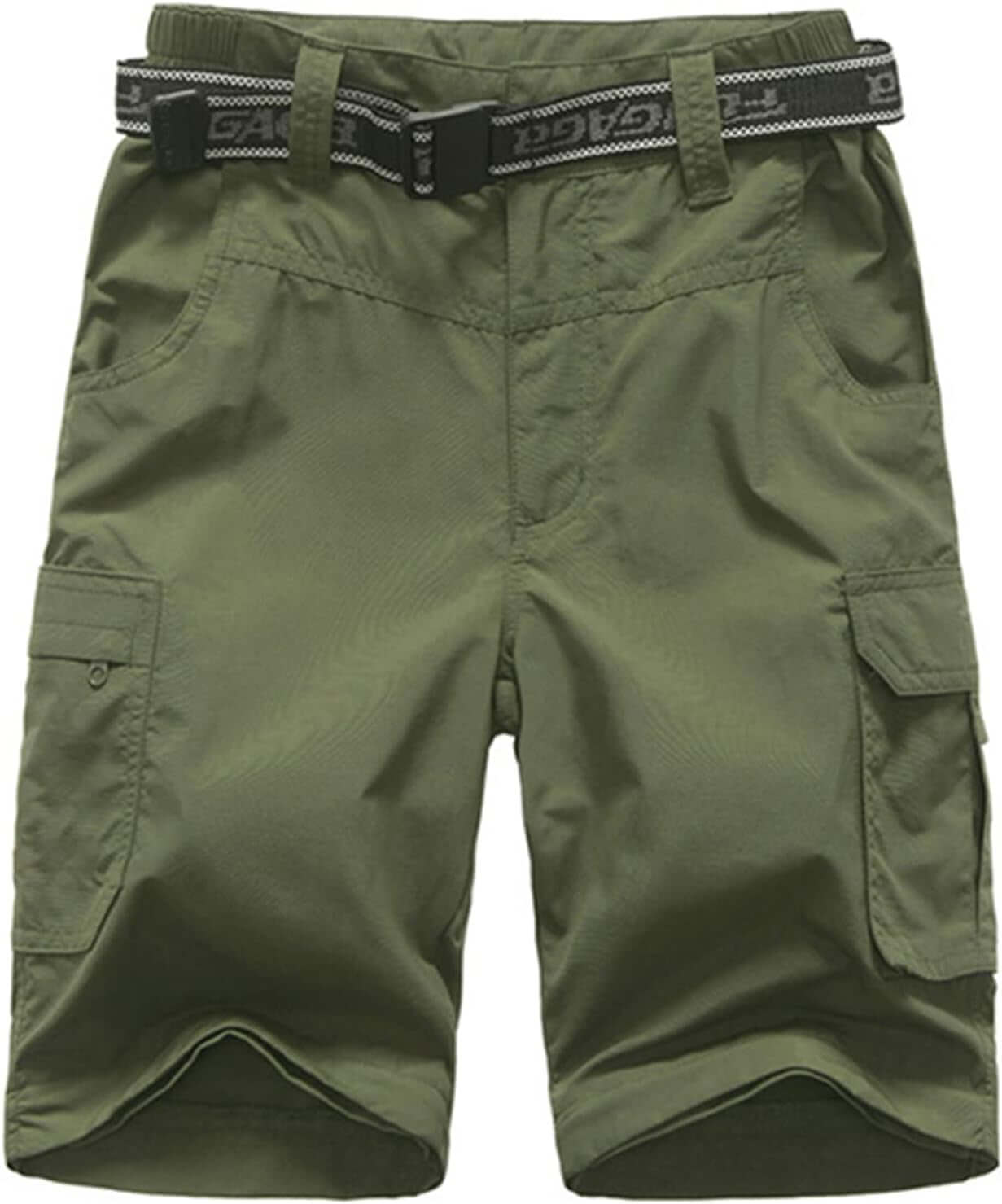 Boy’S Scout Pants Convertible Hiking Quick Dry Zip off Pants Outdoor Climbing Casual Trouser Kids Youth Cargo Pants