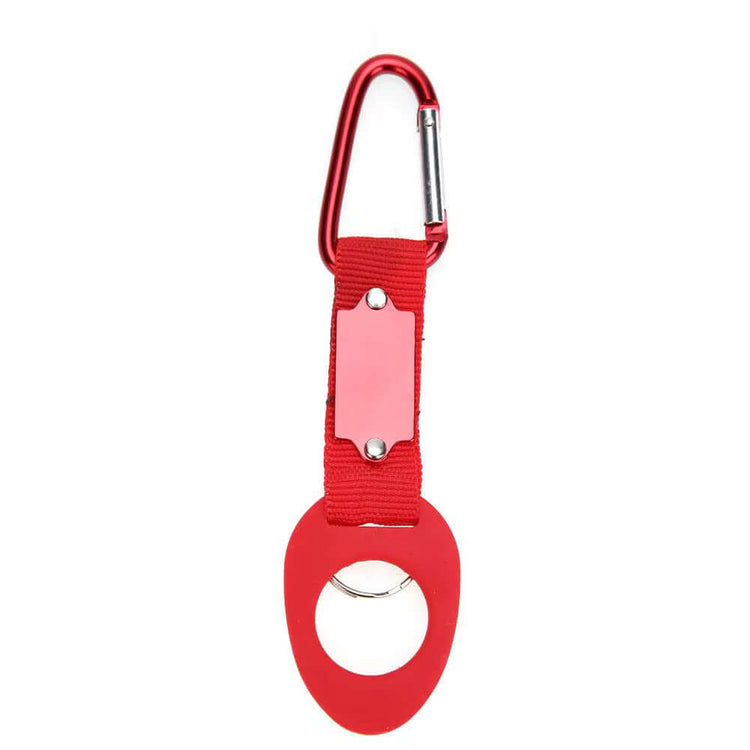 Kettle Hanging Buckle Carabiner Silicone Sports Water Bottle Holder Outdoor Camp Camping Portable Outdoor Elements