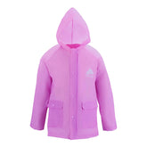 Child Eva Pvc-Free Rainwear Jacket (Youth) Size S-M