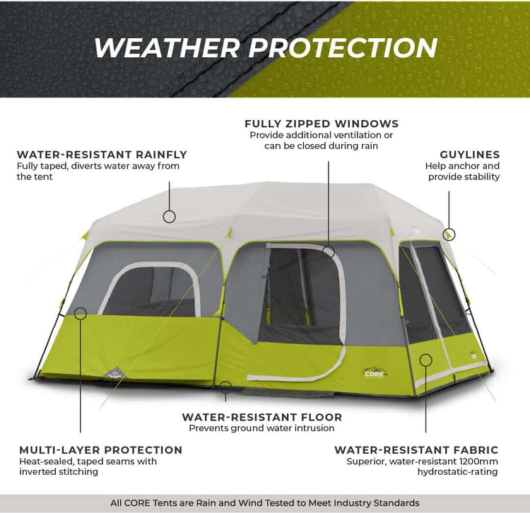 9 Person Instant Cabin Tent - 14&