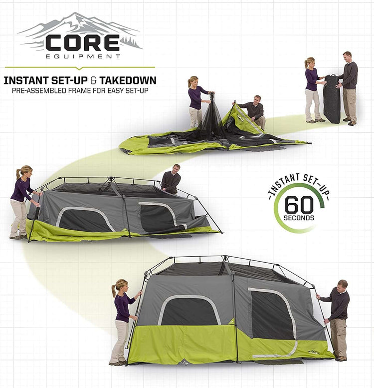 9 Person Instant Cabin Tent - 14&